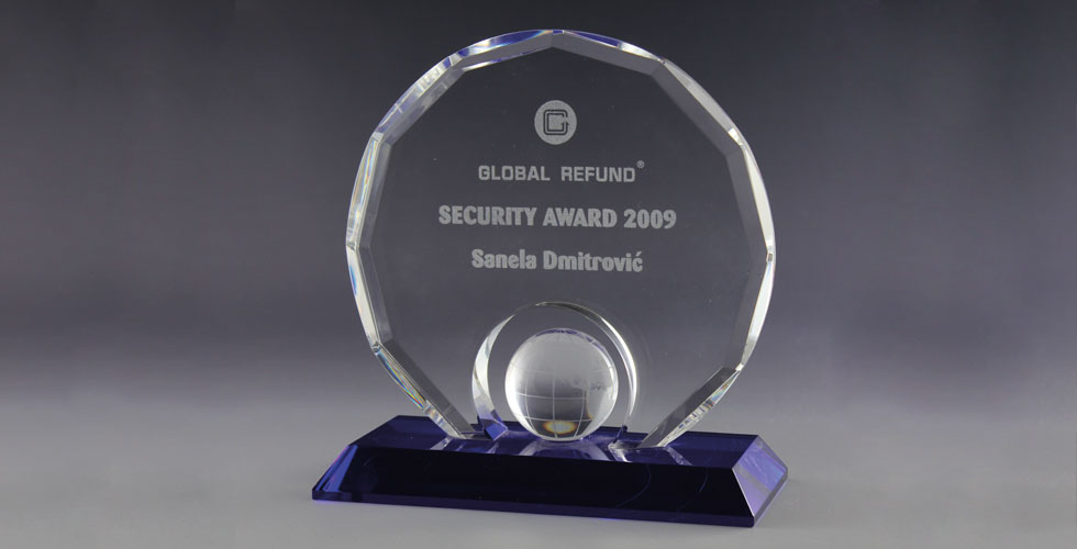 Clobal Refund, Security Award 2008