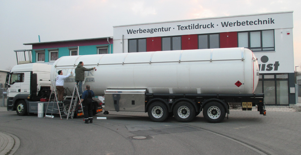 Schenk Tanktransport Deutschland GmbH Fahrzeugbeschriftung