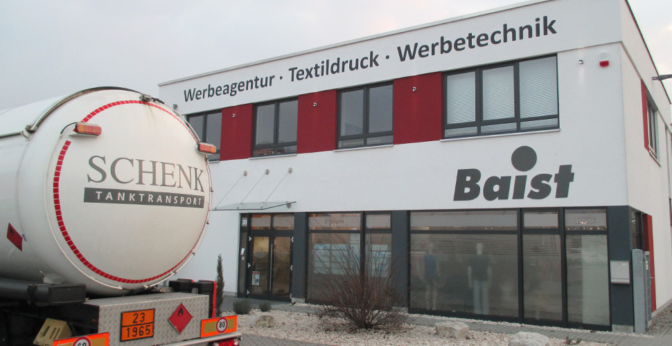 Schenk Tanktransport Deutschland GmbH Fahrzeugbeschriftung